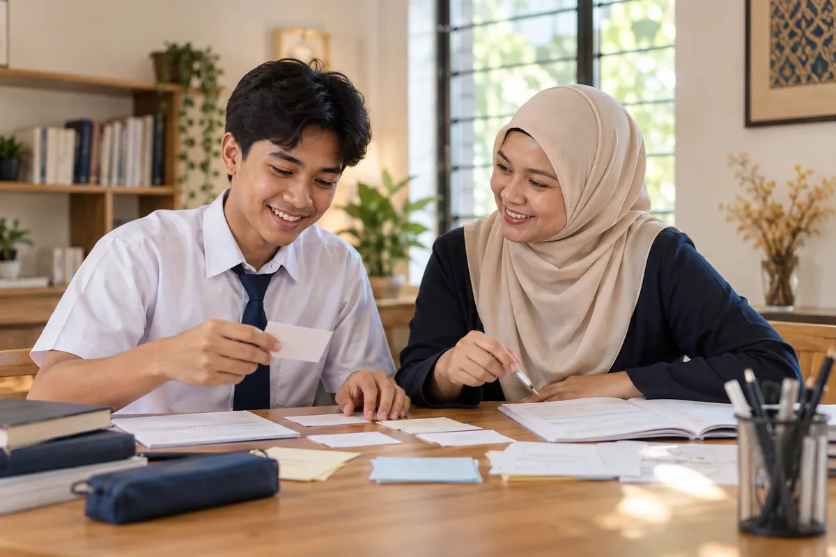 Pelajar membina semula keyakinan dalam Matematik Tambahan