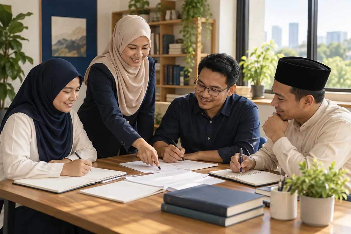 Pendidik merancang pelajaran Matematik Tambahan bersama-sama